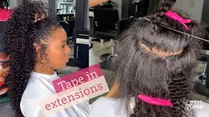 Stylists recommend washing the hair with cold water, so its vibrancy stays for a while. Undetectable Tape In Extensions Youtube