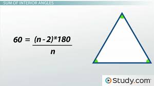 The sum of angles of a polygon is the total measure of all interior angles of a polygon. How To Measure The Angles Of A Polygon Find The Sum Video Lesson Transcript Study Com