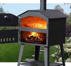 Pizza Oven Bbq Wood Fired Outdoor Yard Garden Steel Barbecue Grill Heater Smoker Churrasqueiras Rusticas Churrasqueira De Chao Dicas De Decoracao Para Casa