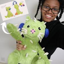 Buy Custom Plush From Drawing, Custom Plush From Photo,plush From Art, Art  to Stuffed Animal,kids Drawings, Plush Doll Replica, Pokemon Inspired  Online in India