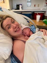 Our baby girl has arrived! Praise the Lord! Neely Addison Kennon born at  424pm