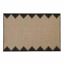 99,99 € ab 59,99 €. Outdoor Teppich Aus Gewebtem Polypropylen Beige Schwarz 120x180cm Adjoua Maisons Du Monde
