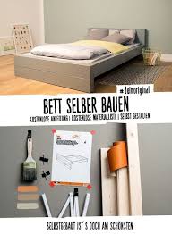 Bett Franz Create By Obi Bett Selber Bauen Anleitung Bett Selber Bauen Diy Bett