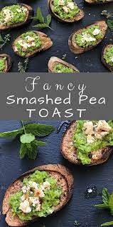Fancy Smashed Pea Toast With Marinated Feta Mom S Kitchen Handbook Recipe Healthy Snacks Recipes Healthy Snacks Easy Healthy Vegetarian Dinner