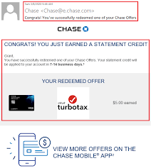 Now's your chance to share your love of turbotax. Turbotax Chase Offer Triggered With State Tax Return E File