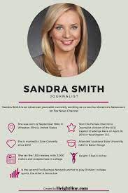Riveting Facts About Sandra Smith Her Fox News Career And Family Life