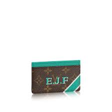 Custom gift card holder uk. Personalised Card Holder Mon Monogram Louis Vuitton