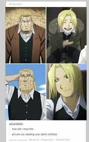 While in his philosopher's stone form, he was able to destroy pride's philosopher's stone from the inside, reverting pride to his pure form. Ed Stole His Dads Clothes Probably A Plot So Hohenheim Will H As Ve Nothing To W Fullmetal Alchemist Brotherhood Fullmetal Alchemist Edward Fullmetal Alchemist