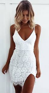 Pinterest Alex Shan Lace White Dress Lace Homecoming Dresses Homecoming Dresses Tight