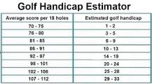 Image result for what is my golf handicap if i shoot 115