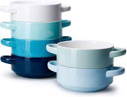 Maybe you would like to learn more about one of these? Sweese 108 003 Porcelain Cool Assorted Soup Bowl 6 Pack