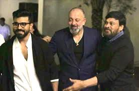 When Sanjay Dutt Met Chiranjeevi At A Recent Event In Hyderabad Recent Events Event Meet
