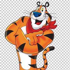 Frosted Flakes Tony The Tiger Breakfast Cereal The Face Of The Tiger Png Advertising Animals Big Cats Black Tiger Capn Cru In 2020 Mascot Design Mascot Tiger Art