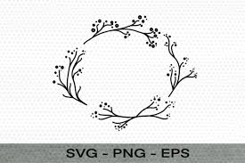Download Leaves Wreath Christmas Graphic By Digital Ideas Art Creative Fabrica PSD Mockup Templates