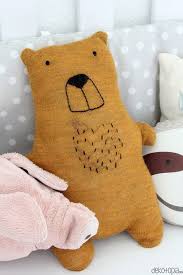 Diy Anleitung Teddy Aus Altem Pulli N Auml Hen Upcycling Diy Geschenke N 228 Hen Staryj Sviter Zhivotnye Podushki Igrushki Ruchnoj Raboty