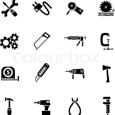 Free for commercial use no attribution required high quality images. Computer Icon Set Stock Vektor Colourbox