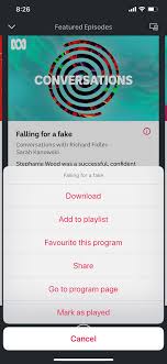 To get podcasts on your iphone or ipod, go to the app store and open the search tab. How Do I Download Programs Podcasts In The Abc Listen App Abc Help Australian Broadcasting Corporation Help Centre