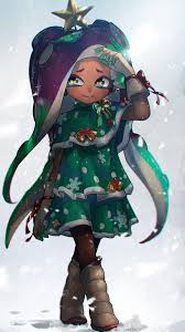 Noel Splatoon2 Dessin Fanart Hizake Jeuxvideo Nintendo Nintendoswitch Manga Noel Dessin Jeux Video Splatoon
