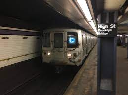 Mta rare r68 c train arriving and leaving with authority. Jason Rabinowitz On Twitter R46 C Ghost Train Not A Single Passenger On Board This Entire Train As Far As I Can Tell