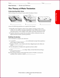 Plate tectonics guided reading and study worksheet answers Oreo Plate Tectonics Worksheet Printable Worksheets And Activities For Teachers Parents Tutors And Homeschool Families