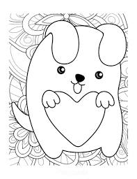 Many kinds of them can be in different colors. 95 Dog Coloring Pages For Kids Adults Free Printables