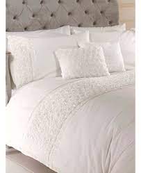 Xl full/queen king california king abstract animal prints animals botanical classic patterns figures food geology print shapes solid stripes textile designs typography vehicles. Limoges Rose Ruffle Cream King Size Duvet Cover And Pillowcase Set