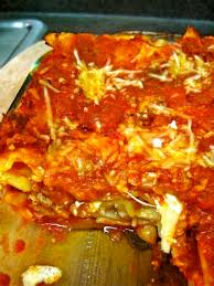 my first homemade lasagna our