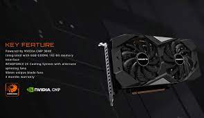 Nvidia today announced its new cryptocurrency mining processor (cmp) line of gpus to address the specific needs of ethereum mining and, hopefully, improve the availability of the best graphics. Nvidia Cmp 30hx Cryptocurrency Mining Gpu From Gigabyte Listed In Retail For Over 700 Us