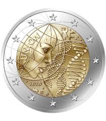 70 ans de l'appel du 18 juin. 2 Euros 70e Anniversaire De L Appel Du 18 Juin France 2010 Societe Francaise Des Monnaies
