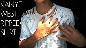 How To Make A Ripped T Shirt Like Kanye West Kent Heckel Ripped Shirts Tee Shirts Diy Distressed Tshirt Diy
