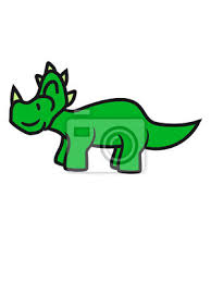 Wählen sie aus 90+ cartoon dinosaurier grafischen ressourcen und laden sie sie in form von png, eps, ai oder psd herunter. Triceratops Horner Suss Niedlich Klein Kinder Gross Comic Cartoon Fototapete Fototapeten Dino Antike Dinosaurier Myloview De