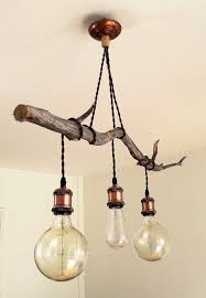 Epingle Par Denis Golja Sur Salle A Manger Luminaire Bois Lustre En Bois Flotte Deco Luminaire