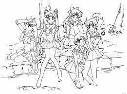 Download Manga Girls Coloring Pages Sheets Online Coloring Home