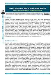Teknologi informasi seakan telah menjadi pengalihfungsian buku, guru dan sistem pengajaran yang sebelumnya masih bersifat konvensional. Pdf Peran Indonesia Dalam Komunitas Asean Richardus Eko Indrajit Academia Edu