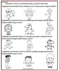 Ozlem Kayacik Adli Kullanicinin Duyussal Etkinlikler Duygular Panosundaki Pin Okul Oncesi Okul Okul Oncesi Yaslar Icin Montessori Yontemi