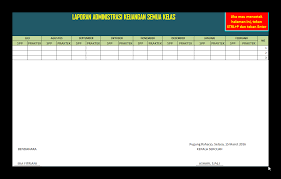 Download Aplikasi Keuangan Sekolah Excel Gratis