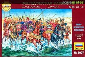 He conquered greece by 338 bc after the battle of chaeronea , and alexander the great , his son, conquered most of the known world by 323 bc. Macedonian Cavalry Zvezda 8007 2000