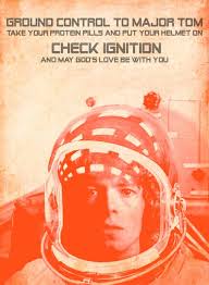 Take Your Protein Pills And Put Your Helmet On Lyrics Pin By Hilli Le Roux Cronje On Love The Lyrics Major Tom David Bowie Bowie Art