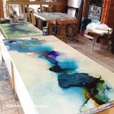 Kitchen Countertop Ideas Best Diy Lists Diy Kitchen Countertops Resin Diy Resin Countertops
