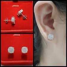 Riview giwang sakura, giwang emas putih full berlian model terbaru 2019, micro setting diamond. Giwang Perak 925 Anting Tusuk Perak 925 Lapis Emas Putih Anting Giwang Tusuk Stud At284 Shopee Indonesia