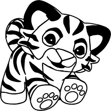 We have collected 39+ cute baby tiger coloring page images of various designs for you to color. Tiger Coloring Pages For Kids 101 Coloring