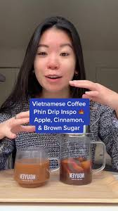 What flavors should I try next?? 🍎🍁 #fallflavors #fallinspo #coffeeinspo  #phinfilter #phinfiltercoffee #vietnamesecoffee #applecinnamon  #brownsugarcinnamon #spicedcoffee #fallvibes #morningbrew
