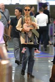Natalie portman (née hershlag, hebrew: Natalie Portman Arrives At The Airport With Her Kids To Fly Out Of Melbourne Australia 021218 8