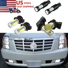 details about 6x led fog driving drl light bulbs combo for cadillac escalade 07 14 replacement