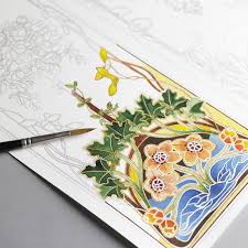 Download Art Nouveau Artists Colouring Book Multilingual Edition Artists Colouring Books Pepin Van Roojen 9789460098000 Amazon Com Books