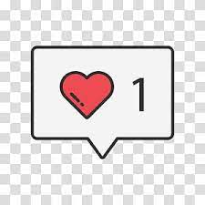Heart And Number 1 Like Button Computer Icons Social Media Social Networking Service Symbol Socia Computer Icon Facebook Like Logo Facebook Logo Transparent