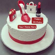 Kitkat is one of the most loved chocolate wafers of all time and the kitkat cake is undoubtedly the best birthday cake for your girlfriend. Fashion Birthday Cake Girlfriend Name Wishes Pictures My Name Pix Cards
