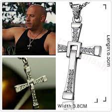 Velozes E Furiosos 6 Colar Moive Dominic Toretto Cruz De Prata Pingente Banhado Para Homens E Mulheres Por Atacado Necklace Outlet Pendant Dragonflynecklace Believe Aliexpress