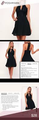 Lulus Black Skater Dress New With Tags This Stunning Black