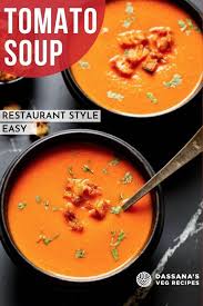 This Classic Recipe Transcends Culture Everyone Likes Tomato Soup This Restaurant Style Tomato Soup U In 2020 Soup Recipes Tomato Soup Recipes Vegetable Soup Recipes